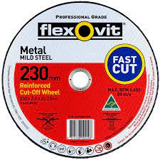 230x2.5x22.23mm Metal Cut Off - Each